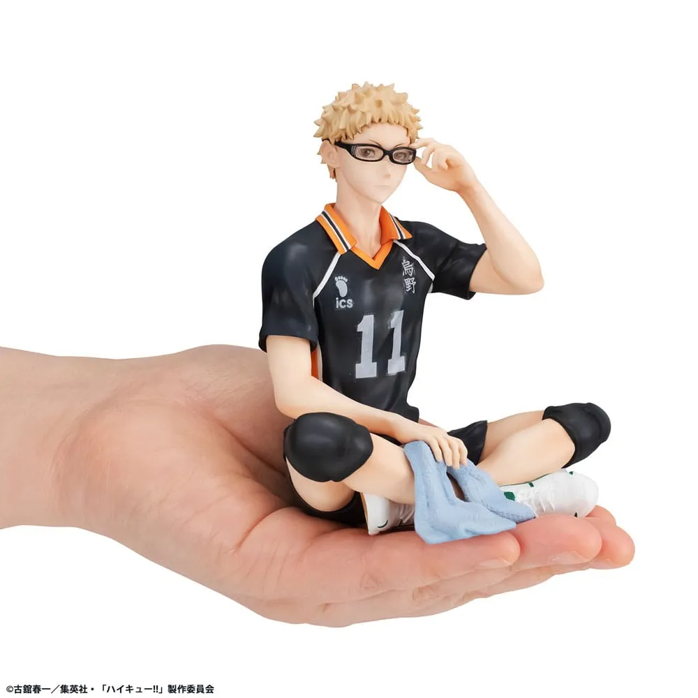 Haikyu!! G.E.M. Series PVC Statue Kei Tsukishima Palm Size 9 cm